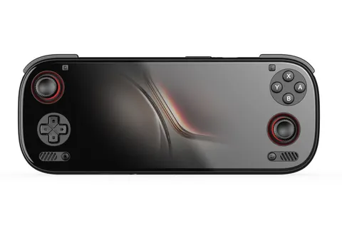 AYN Odin 3 handheld in black, front view